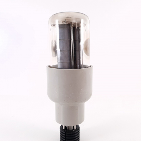 1 X JAN 5R4WGB CETRON TUBE. 1970s PROD. BLACK PLATES. DUAL GETTER. 5. CH124