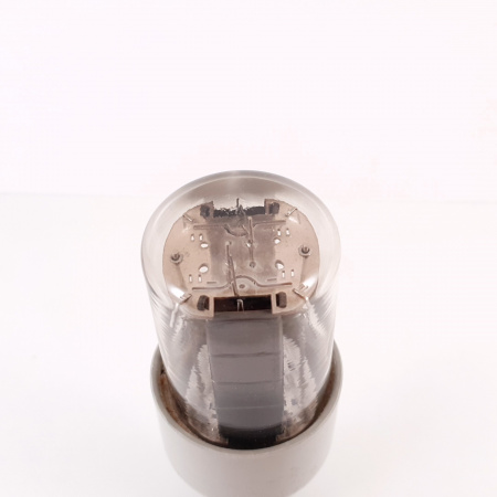 1 X JAN 5R4WGB CETRON TUBE. 1970s PROD. BLACK PLATES. DUAL GETTER. 5. CH124