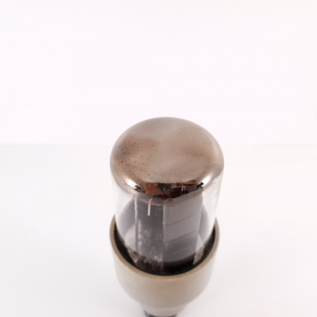 1 X JAN 5R4WGB CETRON TUBE. 1980s PROD. BLACK PLATES. DUAL GETTER. 6. CH124