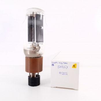 1 X 5R4GY TUBE. SMOOTH GREY...