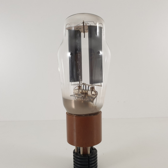 1 X 5R4GY TUBE. SMOOTH GREY PLATES....