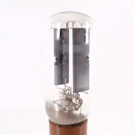 1 X 5R4GY TUBE. SMOOTH GREY PLATES. RECTANGULAR GETTER. 9. CH124