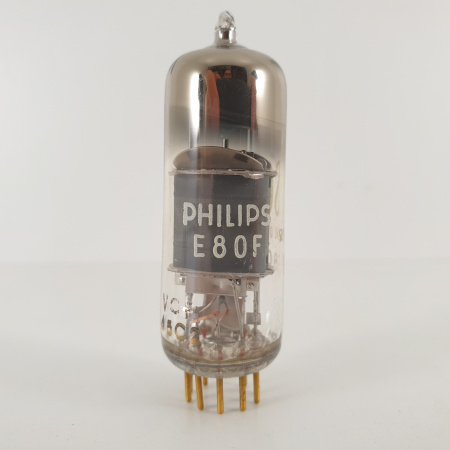 1 X E80F PHILIPS TUBE. 1960s PROD. GOLD PIN. SQ: SPECIAL QUALITY. 87%. 1. CH131