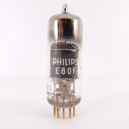 1 X E80F PHILIPS TUBE. 1960s PROD. GOLD PIN. SQ: SPECIAL QUALITY. 87%. 1. CH131