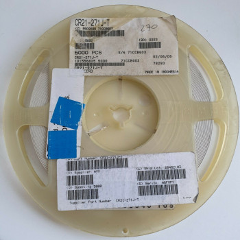 10 x 270R 1/10W 5% SMD KYOCERA RESISTOR. (R249) CA393U4000F190721