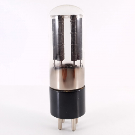 1 X 80 ELEVAM TUBE. 1950s PROD. RIBBED BLACK PLATES. DUAL GETTER. 3. CH131