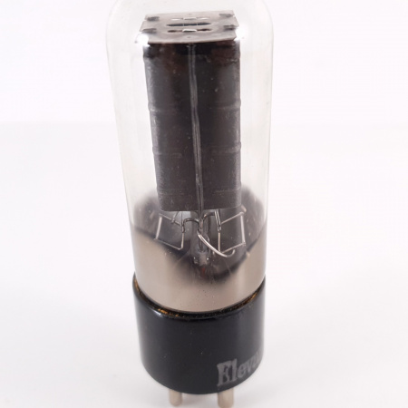 1 X 80 ELEVAM TUBE. 1950s PROD. RIBBED BLACK PLATES. DUAL GETTER. 3. CH131