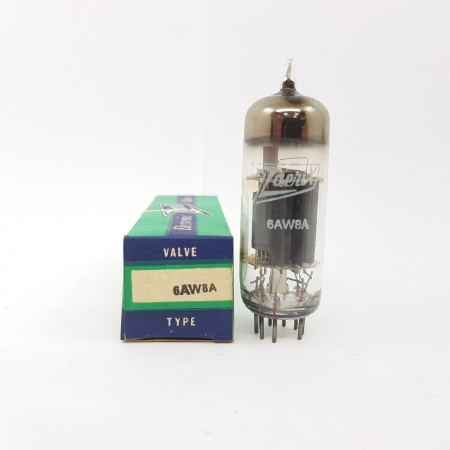 1 X 6AW8A / 6AW8 ZAERIX TUBE. NOS/NIB. RCB28