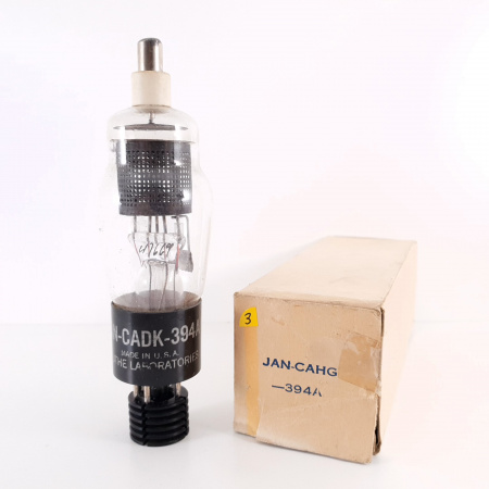 1 X JAN CADK 394A WESTERN ELECTRIC TUBE. 1940s PROD. MESH PLATE. 3. CH133