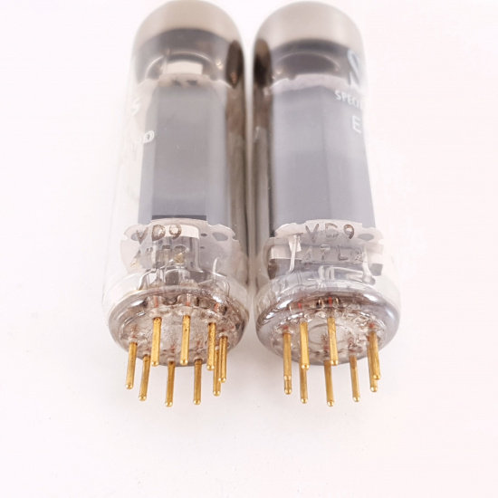 2 X E80L PHILIPS TUBE. 1960s PROD....