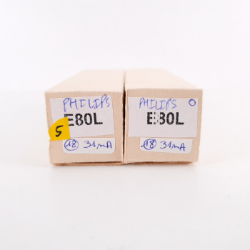 2 X E80L PHILIPS TUBE....