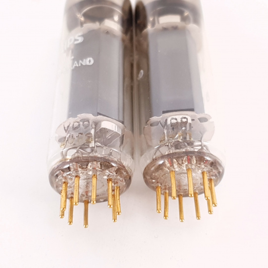 2 X E80L PHILIPS TUBE. 1960s PROD....