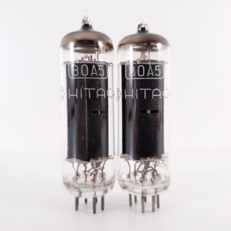 2 X 30A5 HITACHI TUBE. BLACK PLATES. COPPER RODS. 89/98% MATCHED PAIR.9. CH135