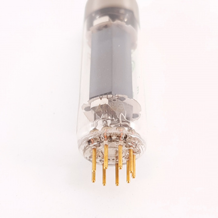 1 X E80L RT TUBE. 1960s PHILIPS PROD. D-GETTER. GOLD PIN. 111%. 11. CH135