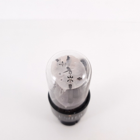 1 X 12SN7GTA UNITED TUBE. 1950s PROD. BLACK PLATES. 20. CH135