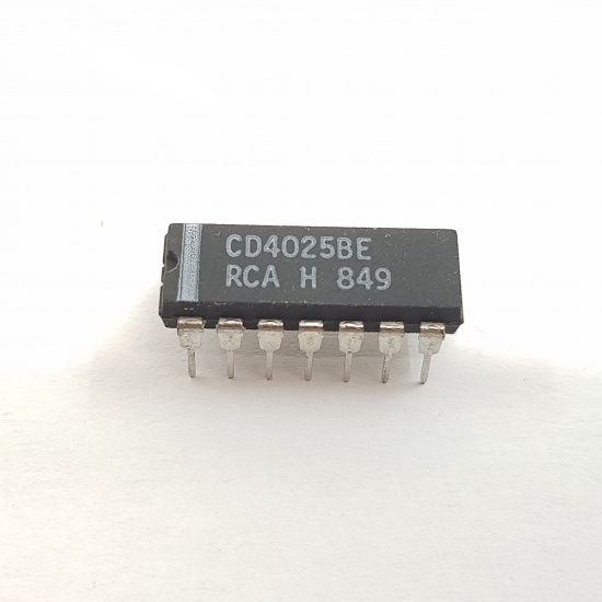 CD4025BE RCA INTEGRATED CIRCUIT. NOS. 1 PC. C610CU54F190722