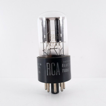 1 X 12AH7GT RCA TUBE. BLACK PLATES. RECTANGULAR GETTER. 5. CH41 2