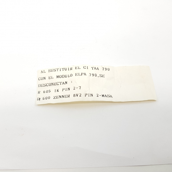 TAA790 MODULE INTEGRATED CIRCUIT....