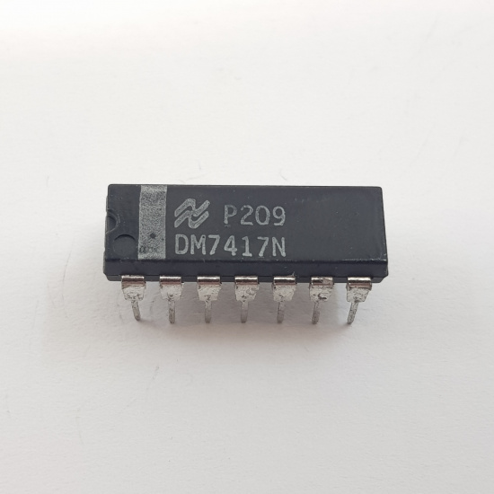 DM7417N NATIONAL INTEGRATED CIRCUIT. NOS. 1 PC. RC610CU11F190722