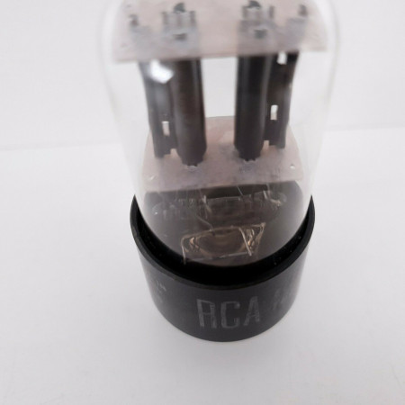 1 X 12AH7GT RCA TUBE. BLACK PLATES. RECTANGULAR GETTER. 5. CH41