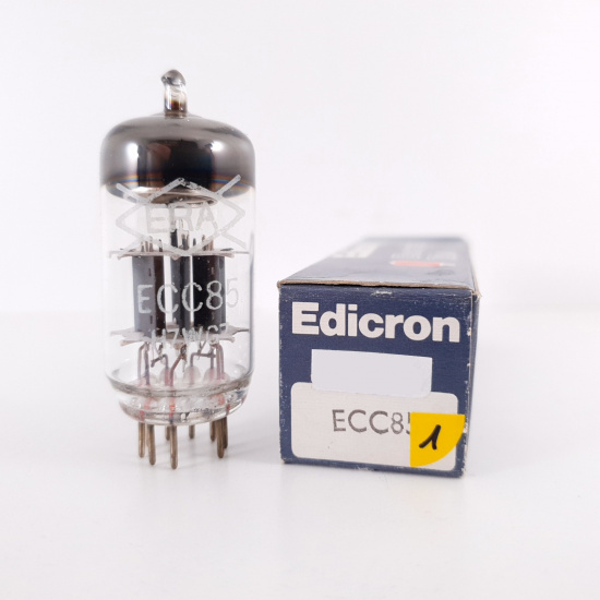 1 X ECC85 ERA TUBE. EDICRON PRODUCTION. 1. CH136