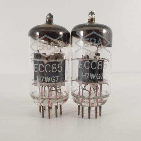 2 X ECC85 ERA TUBE. EDICRON PRODUCTION. MATCHED PAIR. 2. CH136