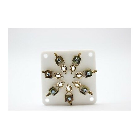 7 PINS SOCKET. UX7 TEFLON SOCKET. HIGH QUALITY. NEW. RZOC1