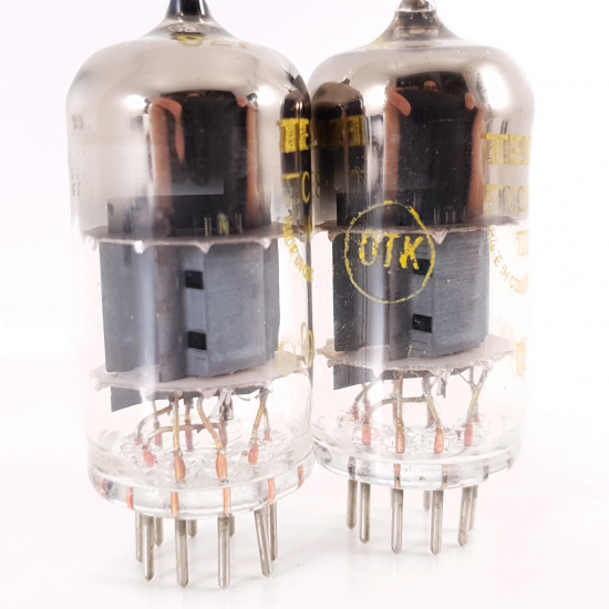 2 X ECC85 TESLA TUBE. 1960s PROD....