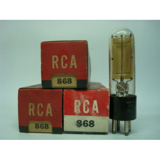 1 X 868 RCA TUBE. NOS/NIB. RC10