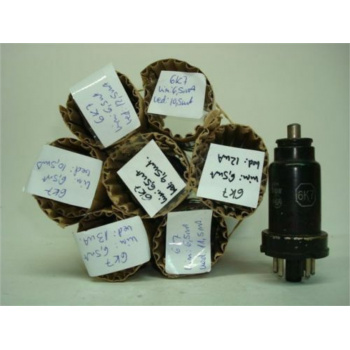 1 X 6K7 TUBE. USED. C137