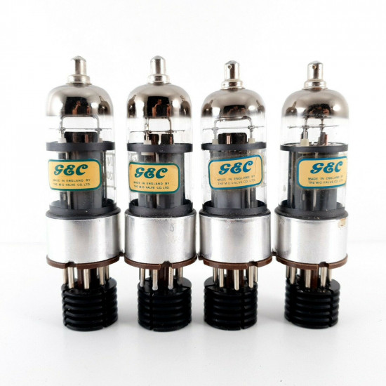 4 X A2426 TUBE. GEC BRAND. 3 MICAS. METAL BASE. CN  ENA