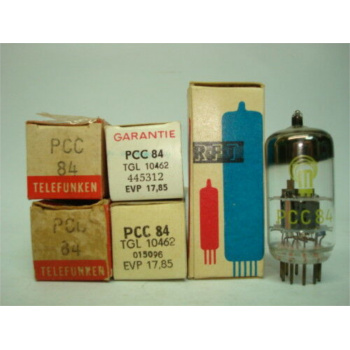 1 X PCC84 TUBE. NOS/NIB. CB6