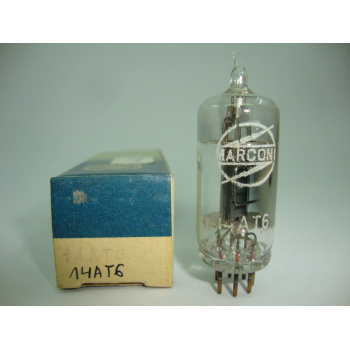 14AT6 TUBE. MARCONI BRAND...