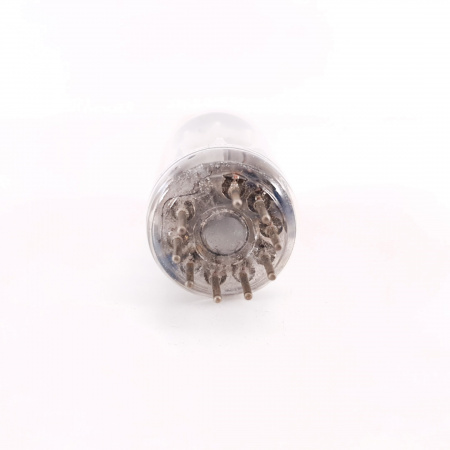 1 X ECC85 VALVO TUBE. 1960s PHILIPS PROD. COPPER RODS. 11. CH136