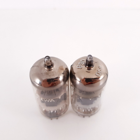 2 X ECC85 VALVO TUBE. 1960s PHILIPS...