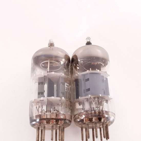 2 X ECC85 VALVO TUBE. 1960s PHILIPS...
