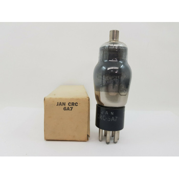 1 X JAN CRC 6A7 RCA TUBE....