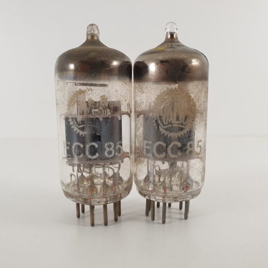 2 X ECC85 VALVO TUBE. 1960s PROD....