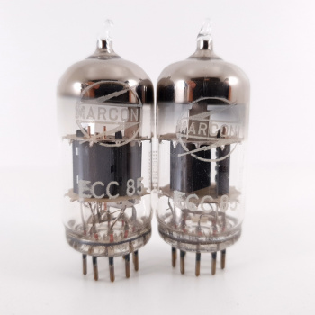 2 X ECC85 MARCONI TUBE.... 2