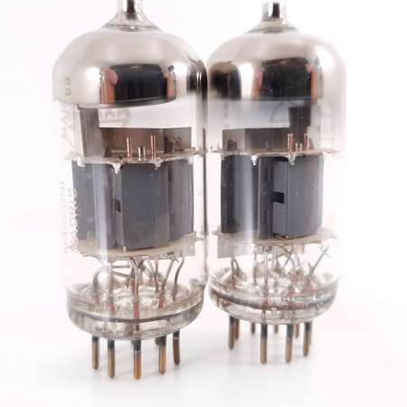 2 X ECC85 MARCONI TUBE. 1960s SPANISH PROD. HIGH GAIN. MATCHED PAIR. 17. CH136