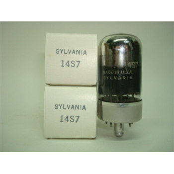 1 x 14S7 TUBE. NOS & NIB.