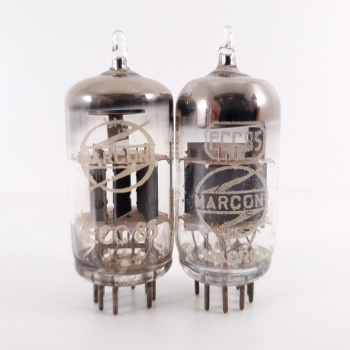 2 X ECC85 MARCONI TUBE....