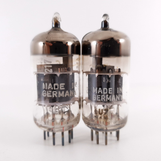 2 X ECC85 SIEMENS TUBE. 1960s PROD....