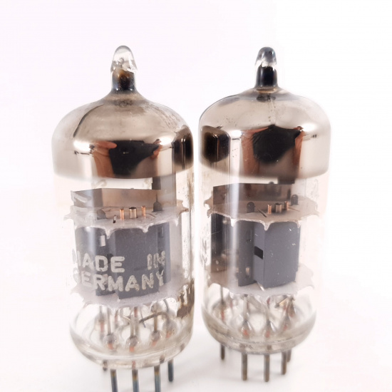 2 X ECC85 SIEMENS TUBE. 1960s PROD....