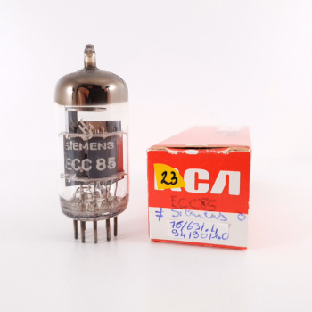 1 X ECC85 SIEMENS TUBE....