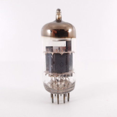 1 X ECC85 SIEMENS TUBE. 1960s PROD. COPPER RODS. 23. CH136