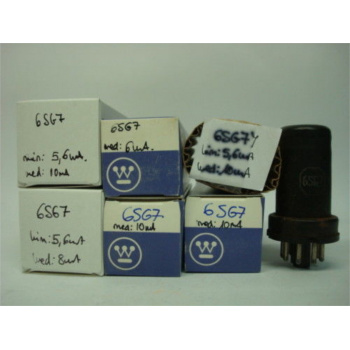 1 X 6SG7 TUBE. USED. RC150