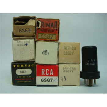 1 X 6SG7 TUBE. NOS/NIB. RCB198