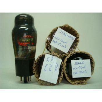 1 X 25A6 TUBE. MIXED BRAND....