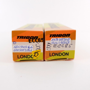 2 X ECC85 TRIGON TUBE....